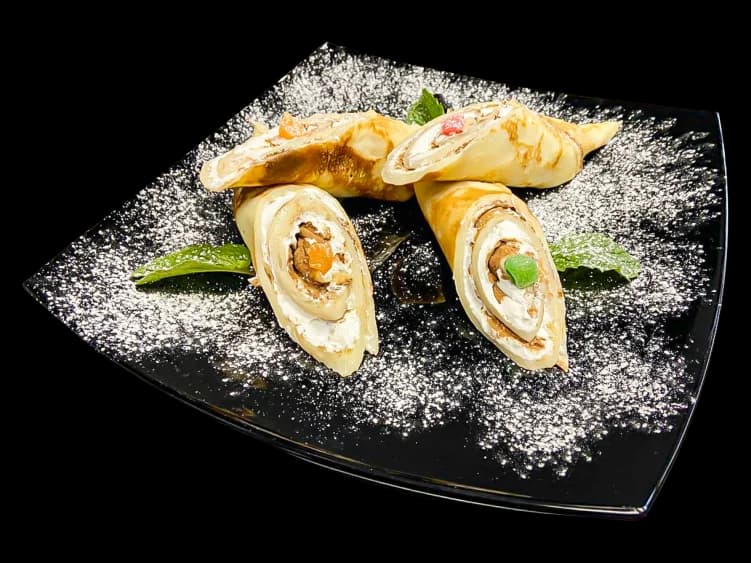 Блинчики с маскарпоне