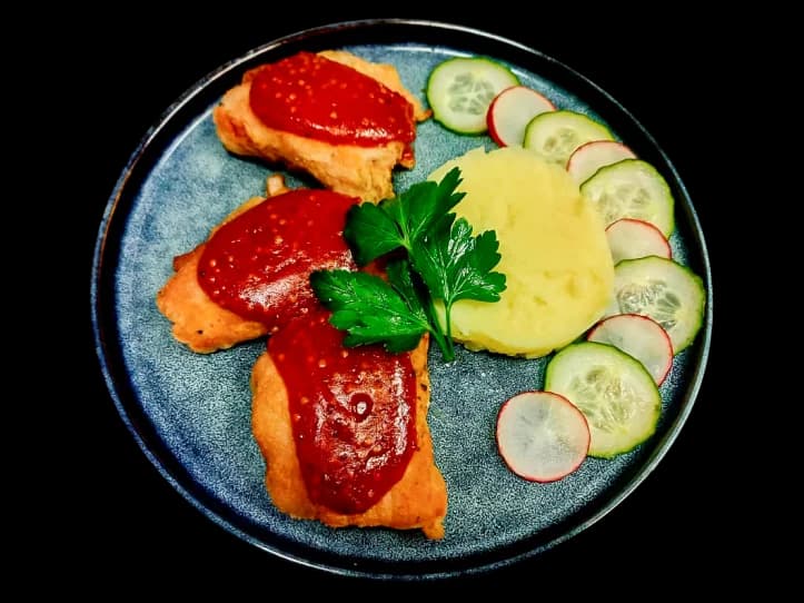 Свиные кармашки с беконом
